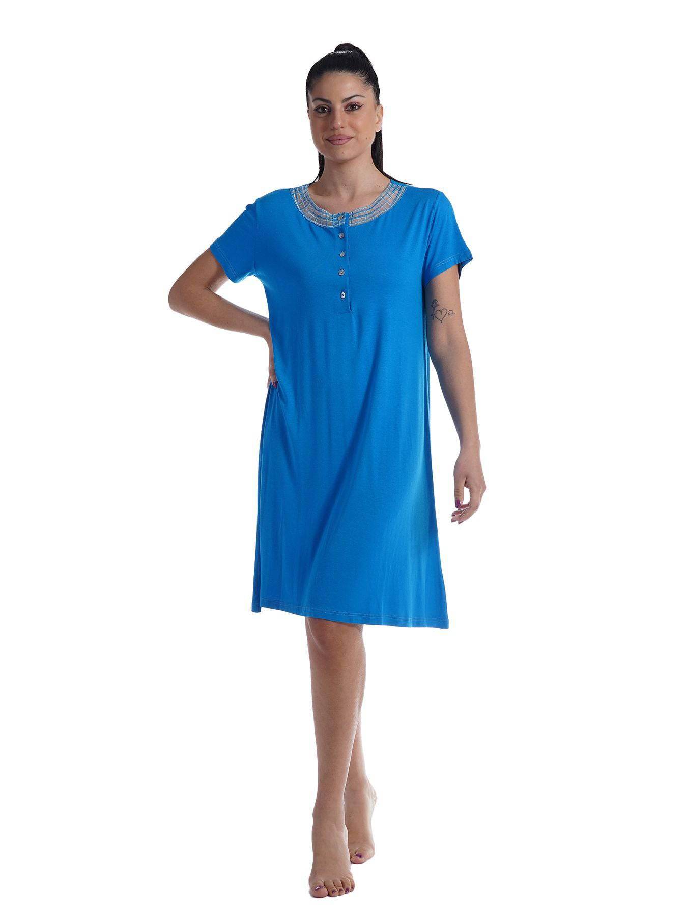 Camicia Manica corta Donna E2358 Fida - evabiancheria